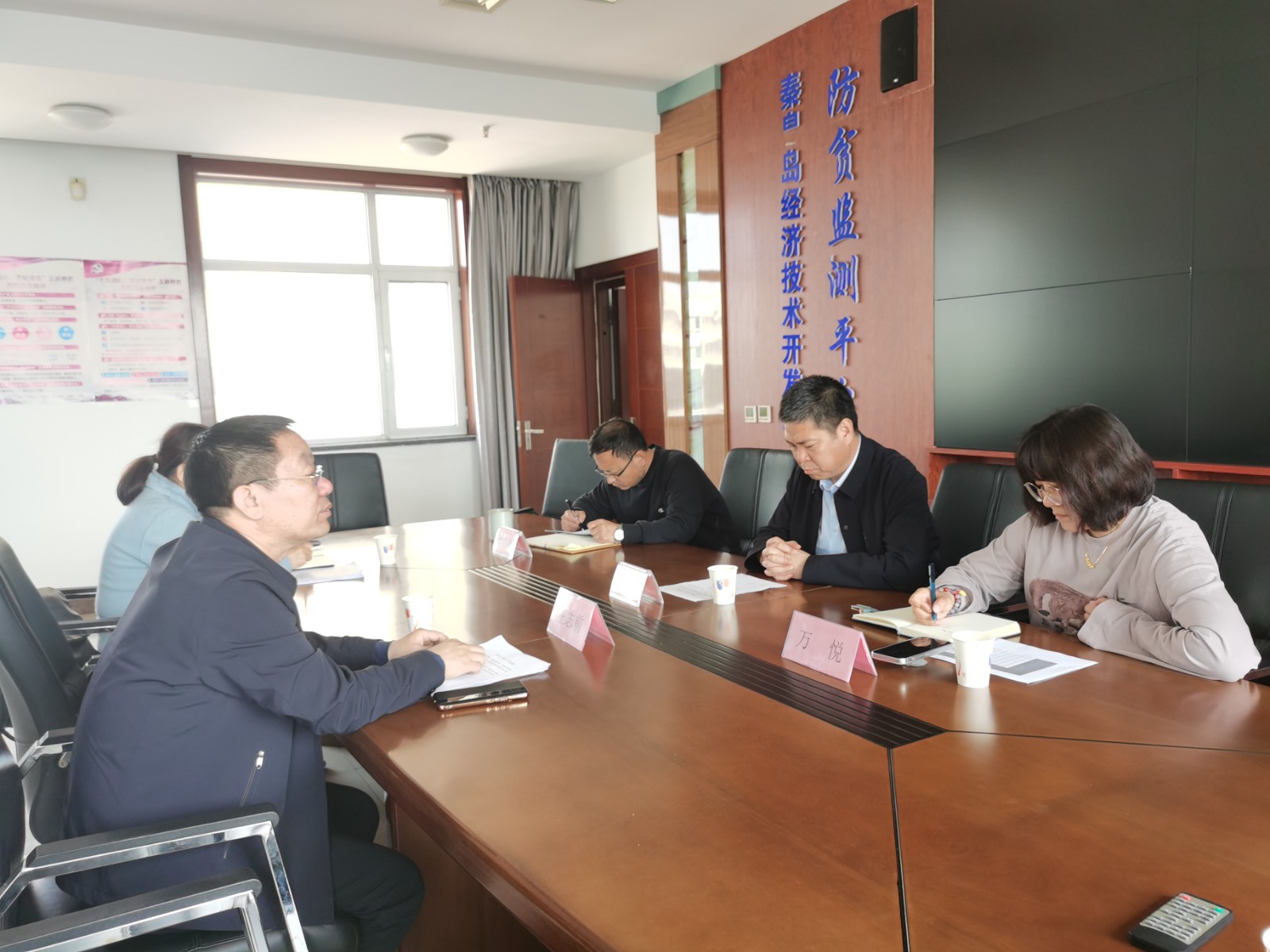 市农业农村局到北戴河区和开发区调度第二季度蔬菜经济运行情况